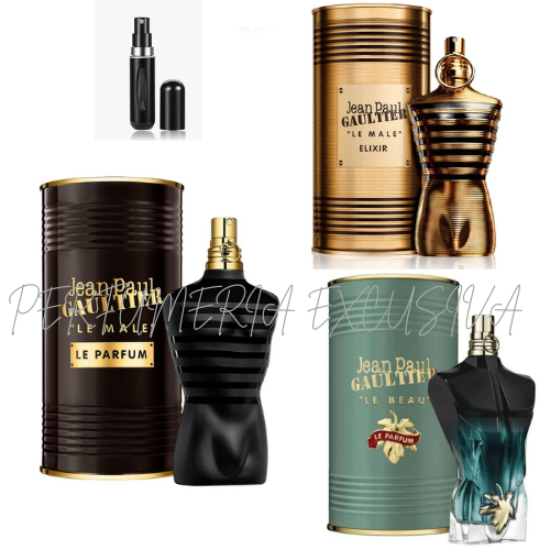 Jean Paul Gaultier → Le Male Elixir, Le Parfum y Le Beau